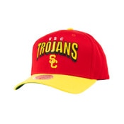 USC Trojans Cardinal Boom Text Pro Crown Snapback Hat